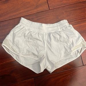 COPY - Lululemon White Hotty Hot Short